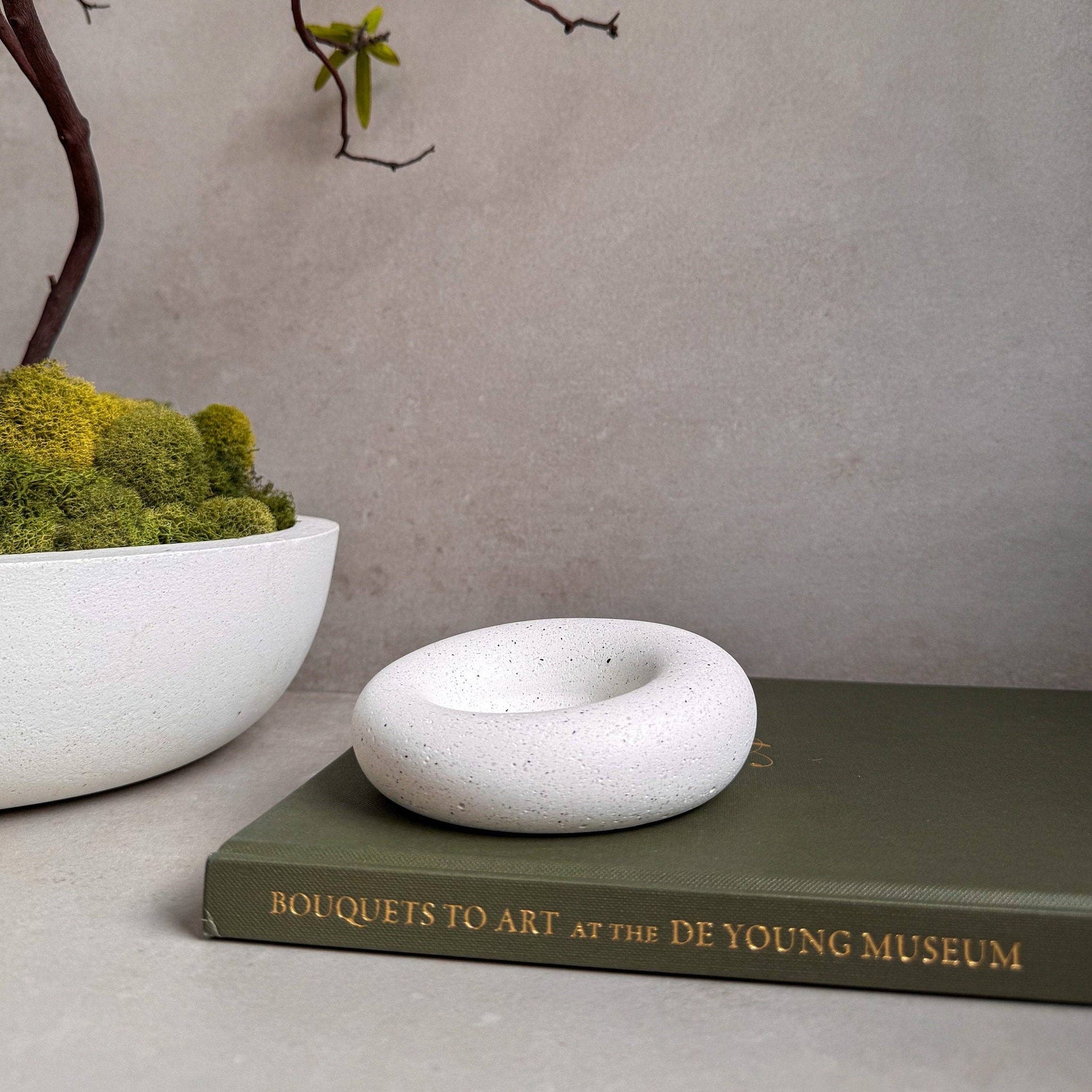 Bubble Concrete Bowl
