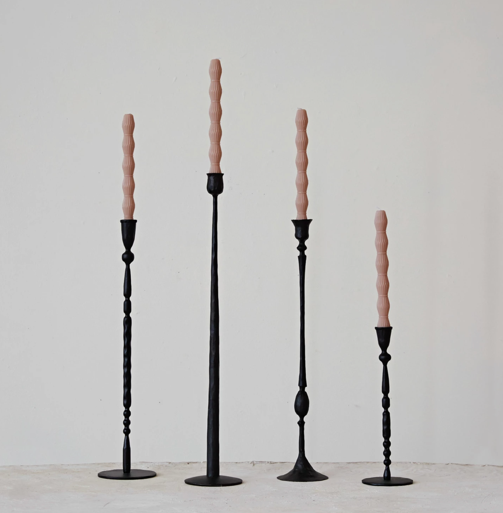 Candle Holder - Hand Forged Iron