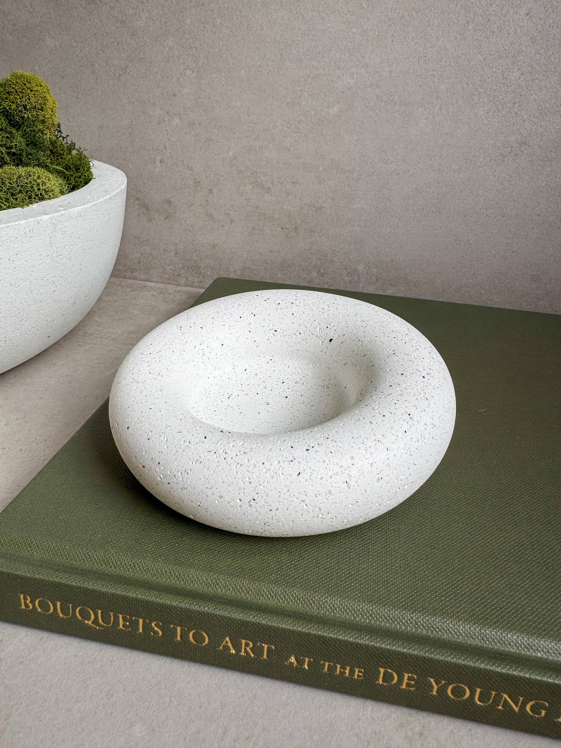 Bubble Concrete Bowl
