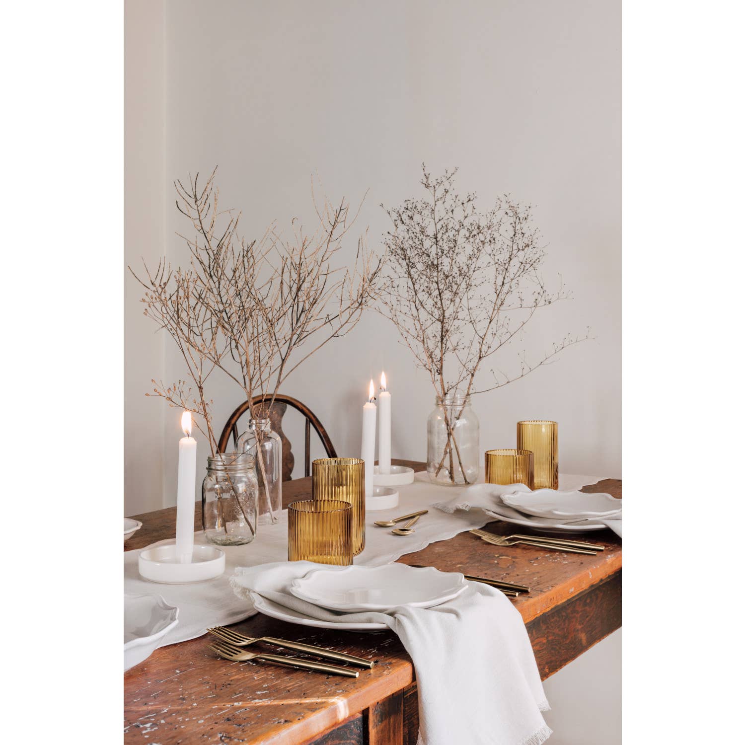 Florence Table Runner - Natural