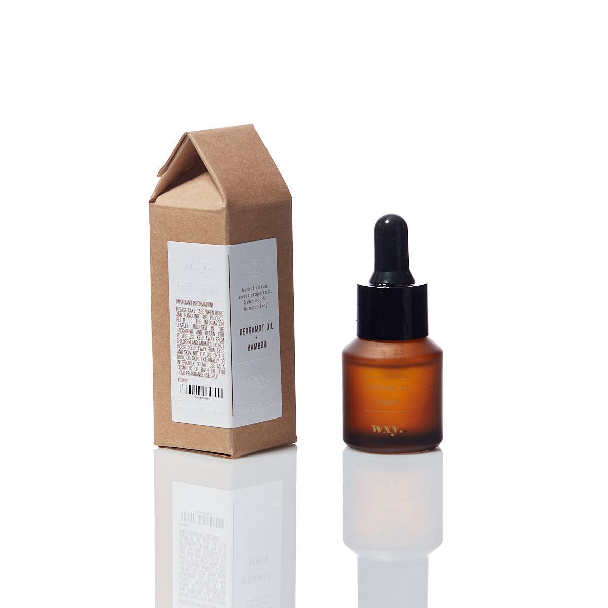 Fragrance Oil - bergamot oil + bamboo