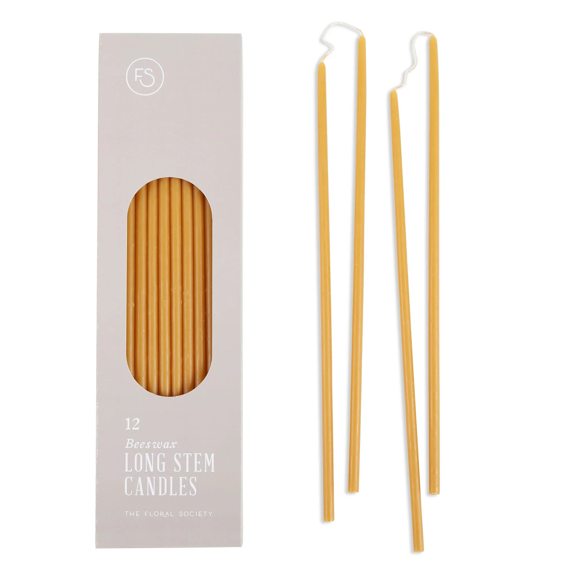 Beeswax Long Stem Candles