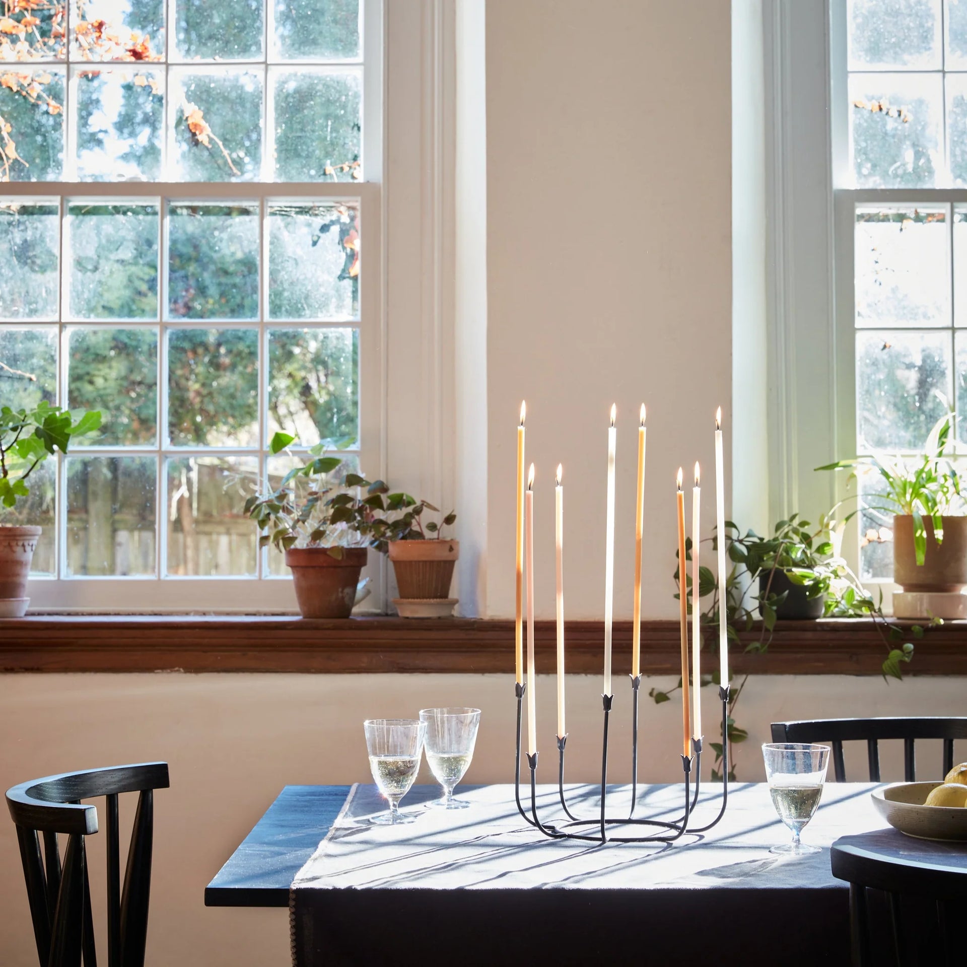Beacon Long Stem Candelabra