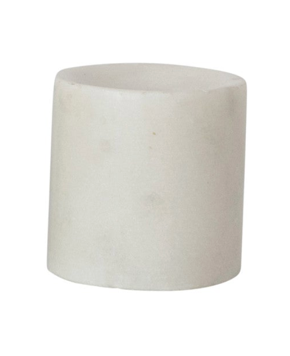 Marble Candlestick Holder (Holds 1/2" Taper)