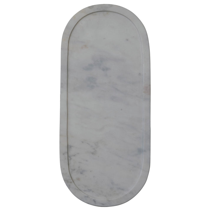 Marble Tray, White